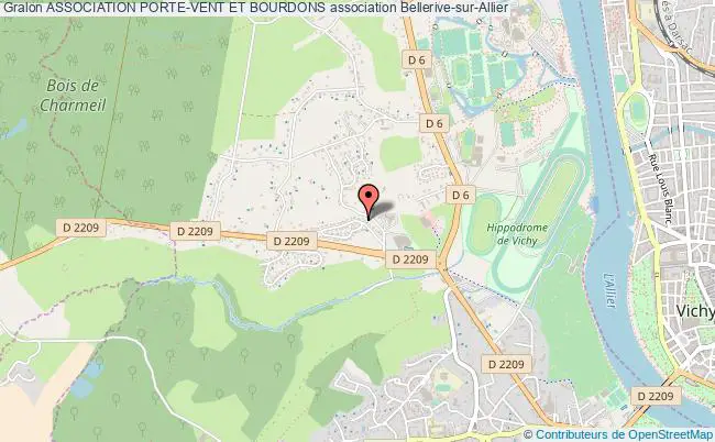 plan association Association Porte-vent Et Bourdons Bellerive-sur-Allier