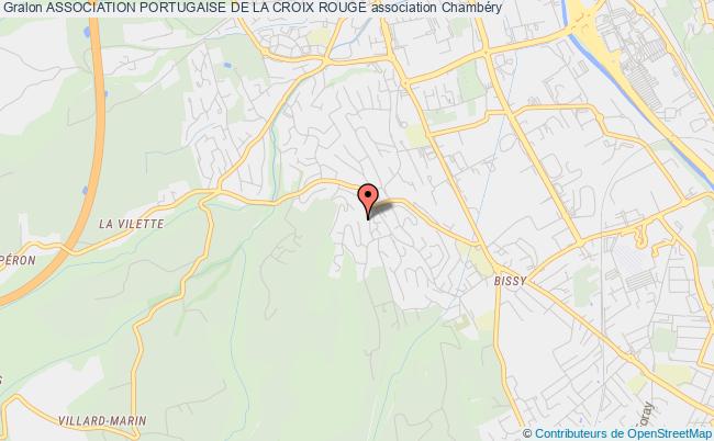 plan association Association Portugaise De La Croix Rouge Chambéry