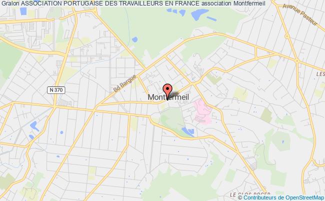 plan association Association Portugaise Des Travailleurs En France Montfermeil