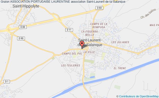 plan association Association Portugaise Laurentine Saint-Laurent-de-la-Salanque