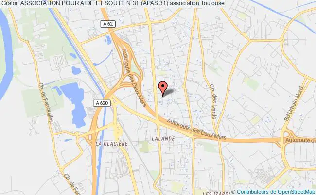 plan association Association Pour Aide Et Soutien 31 (apas 31) Toulouse