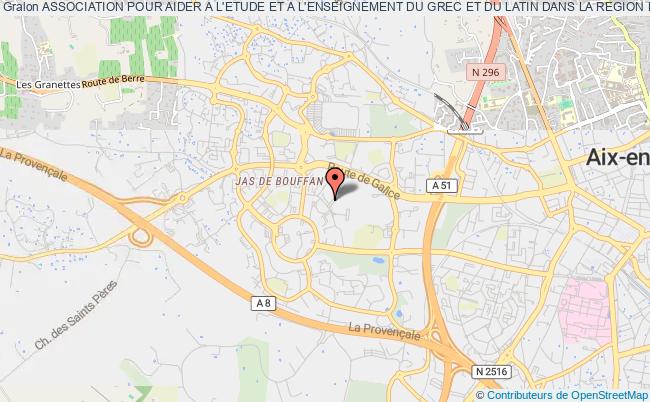 ASSOCIATION POUR AIDER A L'ETUDE ET A L'ENSEIGNEMENT DU GREC ET DU LATIN DANS LA REGION D'AIX EN PROVENCE ET EN PROVENCE (A.G.A.P.)