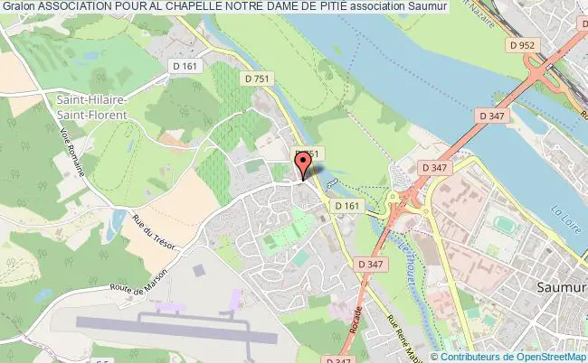 plan association Association Pour Al Chapelle Notre Dame De PitiÉ Saumur