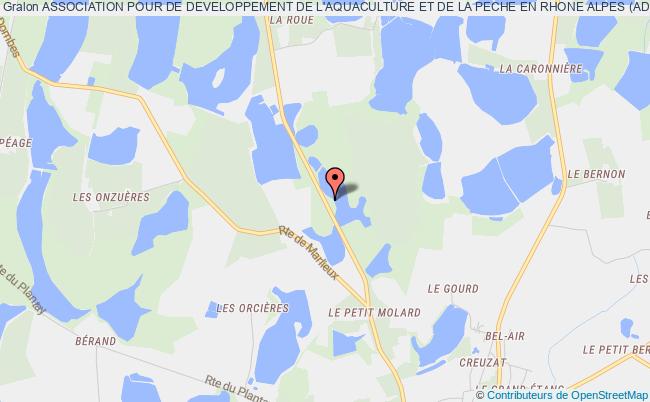 plan association Association Pour De Developpement De L'aquaculture Et De La Peche En Rhone Alpes (adapra) 