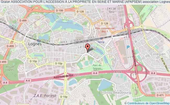 plan association Association Pour L'accession Â La Propriete En Seine Et Marne (apapsem) Lognes