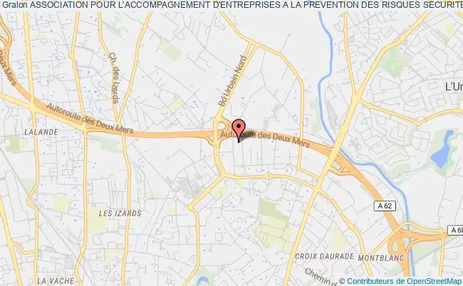 plan association Association Pour L'accompagnement D'entreprises A La Prevention Des Risques Securite Et Environnement (aapse) Toulouse