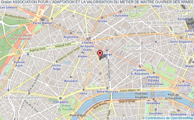 plan association Association Pour L'adaptation Et La Valorisation Du MÉtier De MaÎtre Ouvrier Des ArmÉes Paris