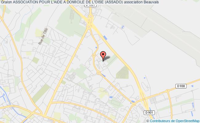 plan association Association Pour L'aide A Domicile De L'oise (assado) Beauvais