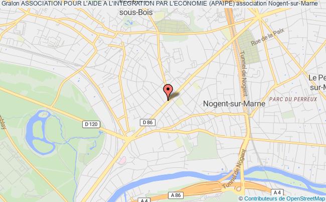 plan association Association Pour L'aide A L'integration Par L'economie (apaipe) Nogent-sur-Marne