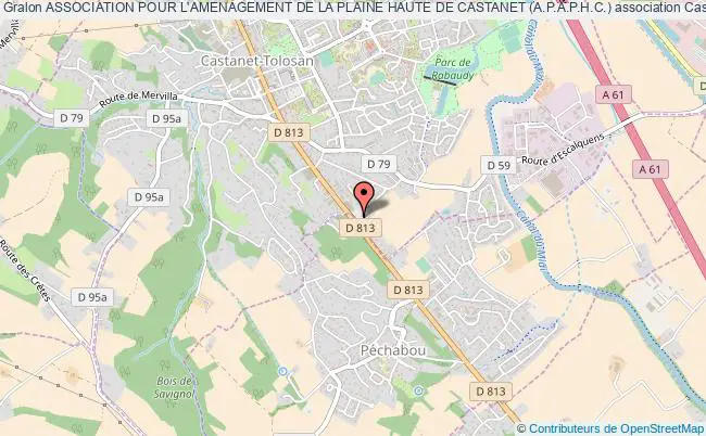 plan association Association Pour L'amenagement De La Plaine Haute De Castanet (a.p.a.p.h.c.) Castanet-Tolosan