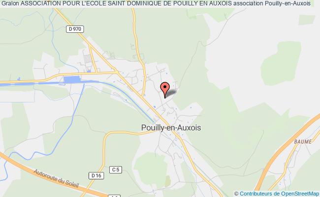 plan association Association Pour L'ecole Saint Dominique De Pouilly En Auxois Pouilly-en-Auxois