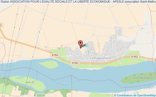 plan association Association Pour L'egalitÉ Sociale Et La LibertÉ Economique - Apesle Loire-Authion