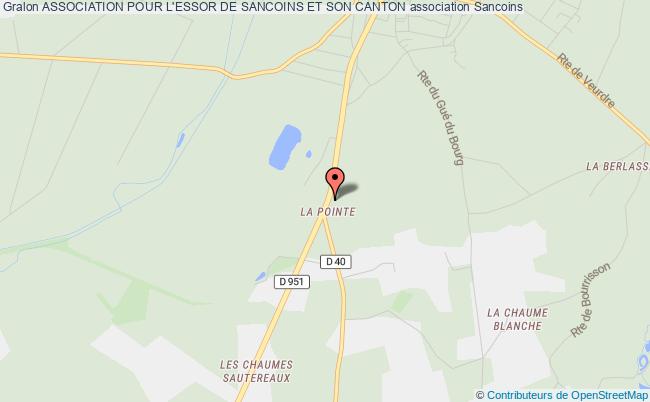 ASSOCIATION POUR L'ESSOR DE SANCOINS ET SON CANTON