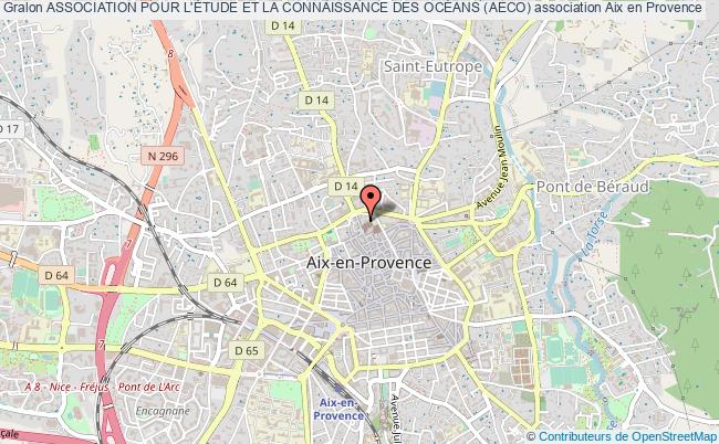 plan association Association Pour L'Étude Et La Connaissance Des OcÉans (aeco) Aix-en-Provence