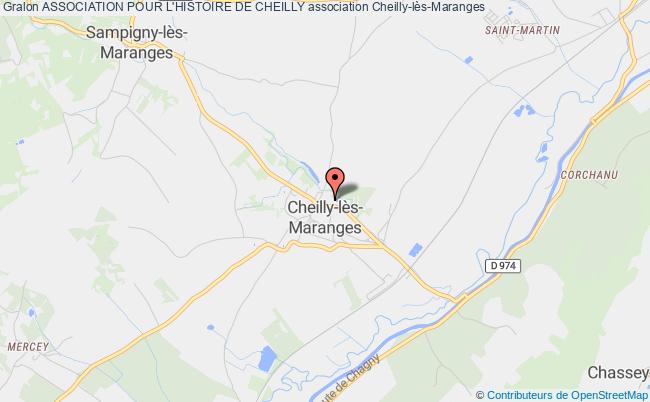 plan association Association Pour L'histoire De Cheilly Cheilly-lès-Maranges