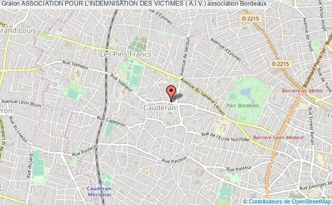 plan association Association Pour L'indemnisation Des Victimes ( A.i.v.) Bordeaux