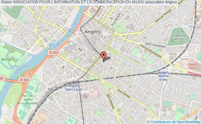 plan association Association Pour L'information Et La Communication En Anjou Angers