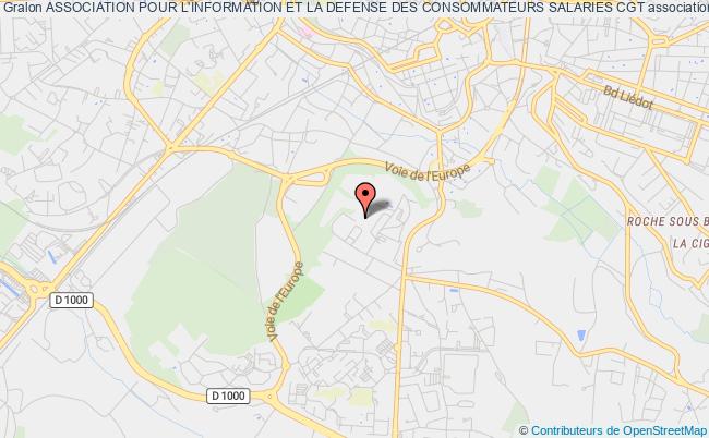 plan association Association Pour L'information Et La Defense Des Consommateurs Salaries Cgt Angoulême