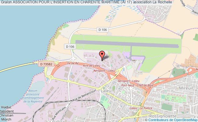 plan association Association Pour L'insertion En Charente Maritime (ai 17) La    Rochelle