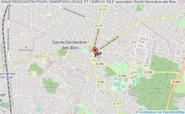 plan association Association Pour L'insertion Locale Et L'emploi 'aile' Sainte-Geneviève-des-Bois