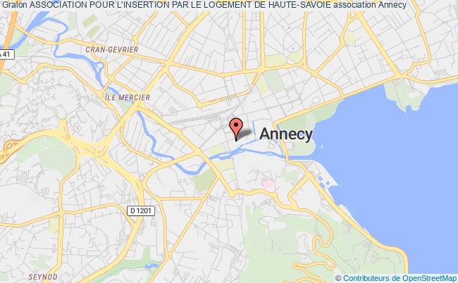 plan association Association Pour L'insertion Par Le Logement De Haute-savoie Annecy
