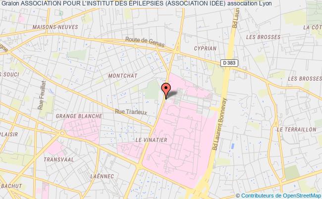 plan association Association Pour L'institut Des Épilepsies (association IdÉe) Lyon