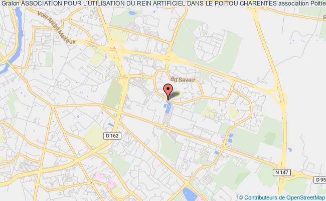 plan association Association Pour L'utilisation Du Rein Artificiel Dans Le Poitou Charentes SAINT-BENOIT