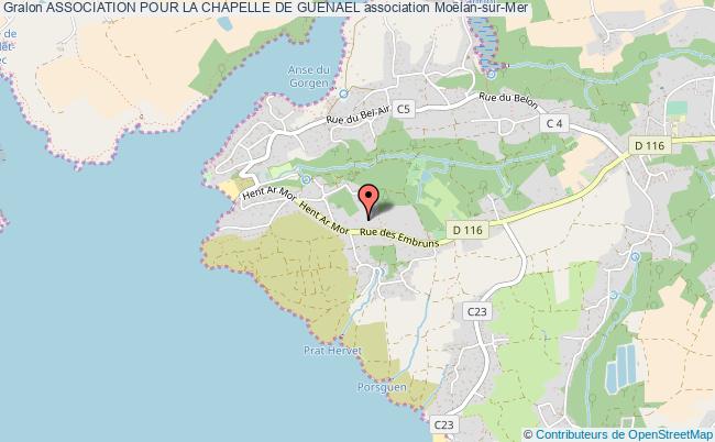 plan association Association Pour La Chapelle De Guenael Moëlan-sur-Mer
