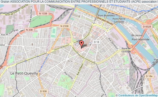 plan association Association Pour La Communication Entre Professionnels Et Étudiants (acpe) Rouen