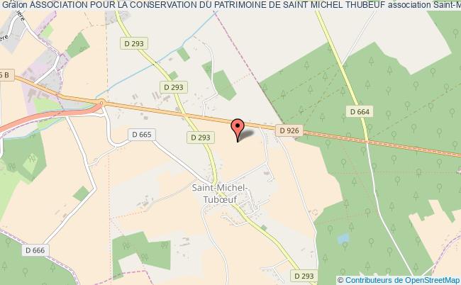 plan association Association Pour La Conservation Du Patrimoine De Saint Michel Thubeuf Saint-Michel-Tubeuf