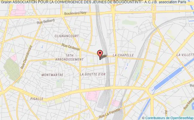 plan association Association Pour La Convergence Des Jeunes De Bougountinti - A.c.j.b. Paris