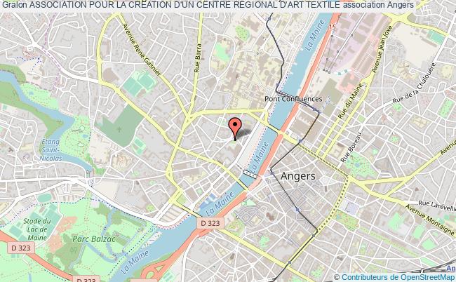 plan association Association Pour La Creation D'un Centre Regional D'art Textile Angers