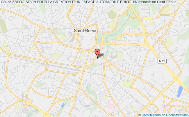 plan association Association Pour La CrÉation D'un Espace Automobile Briochin Saint-Brieuc