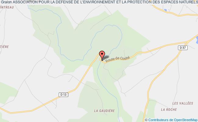 plan association Association Pour La Defense De L'environnement Et La Protection Des Espaces Naturels - A.d.e.p.e.n Champagné-Saint-Hilaire
