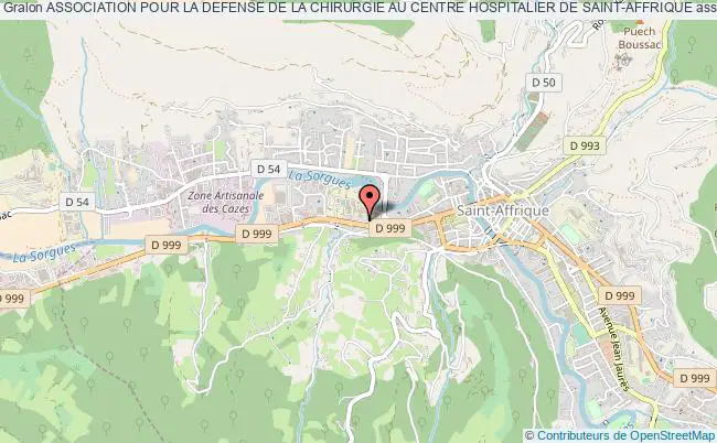 ASSOCIATION POUR LA DEFENSE DE LA CHIRURGIE AU CENTRE HOSPITALIER DE SAINT-AFFRIQUE