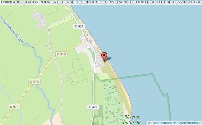ASSOCIATION POUR LA DEFENSE DES DROITS DES RIVERAINS DE UTAH BEACH ET SES ENVIRONS - ADDRUBE -