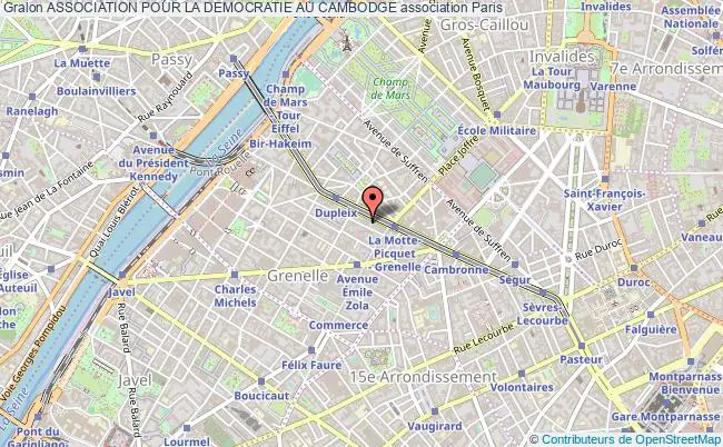 plan association Association Pour La Democratie Au Cambodge Paris
