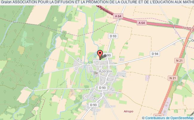 ASSOCIATION POUR LA DIFFUSION ET LA PROMOTION DE LA CULTURE ET DE L'ÉDUCATION AUX MATHÉMATIQUES (ADPCÉMA)