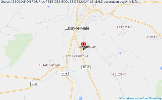 plan association Association Pour La Fete Des Ecoles De Lucay-le-male Luçay-le-Mâle