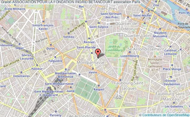 plan association Association Pour La Fondation Ingrid Betancourt Paris