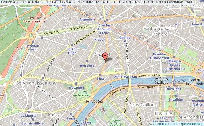 plan association Association Pour La Formation Commerciale Et Europeenne Foreuco Paris