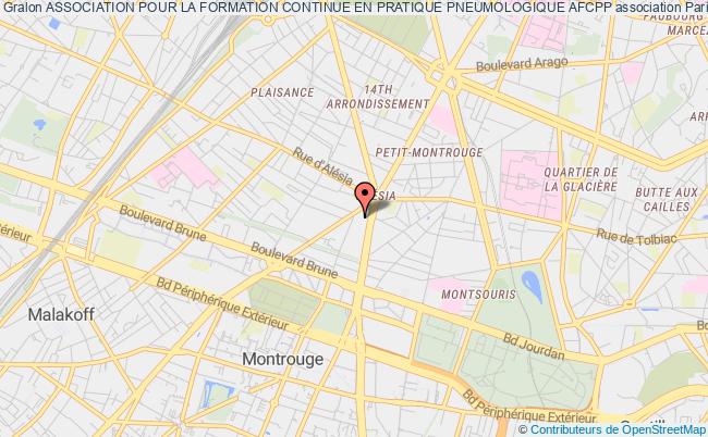 plan association Association Pour La Formation Continue En Pratique Pneumologique Afcpp Paris