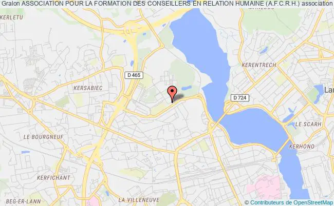 plan association Association Pour La Formation Des Conseillers En Relation Humaine (a.f.c.r.h.) Lorient