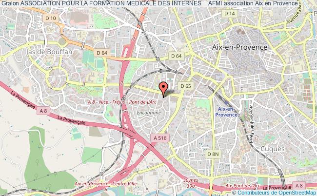plan association Association Pour La Formation Medicale Des Internes    Afmi Aix-en-Provence