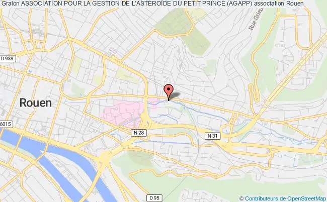 plan association Association Pour La Gestion De L'astÉroÏde Du Petit Prince (agapp) Rouen