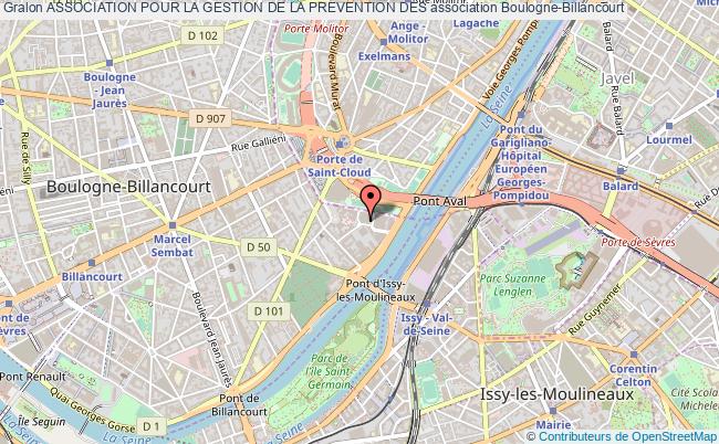 plan association Association Pour La Gestion De La Prevention Des Boulogne-Billancourt