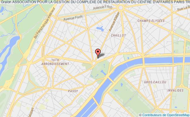 plan association Association Pour La Gestion Du Complexe De Restauration Du Centre D'affaires Paris Trocadero Paris