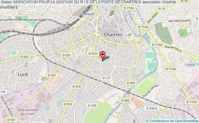 plan association Association Pour La Gestion Du R I E De La Poste De Chartres Chartres cédex