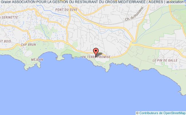 plan association Association Pour La Gestion Du Restaurant Du Cross Mediterranee ( Ageres ) La    Garde