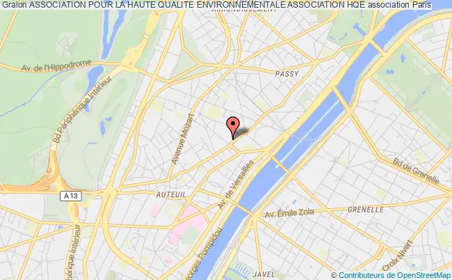 plan association Association Pour La Haute Qualite Environnementale Association Hqe Paris 16e